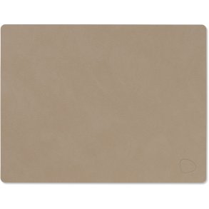 LIND DNA Square Tischset 26,5x34,5 cm, Nupo Clay Brown