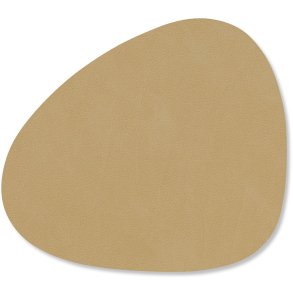 LIND DNA Curve Glasuntersetzer 11x13 cm, Nupo Khaki