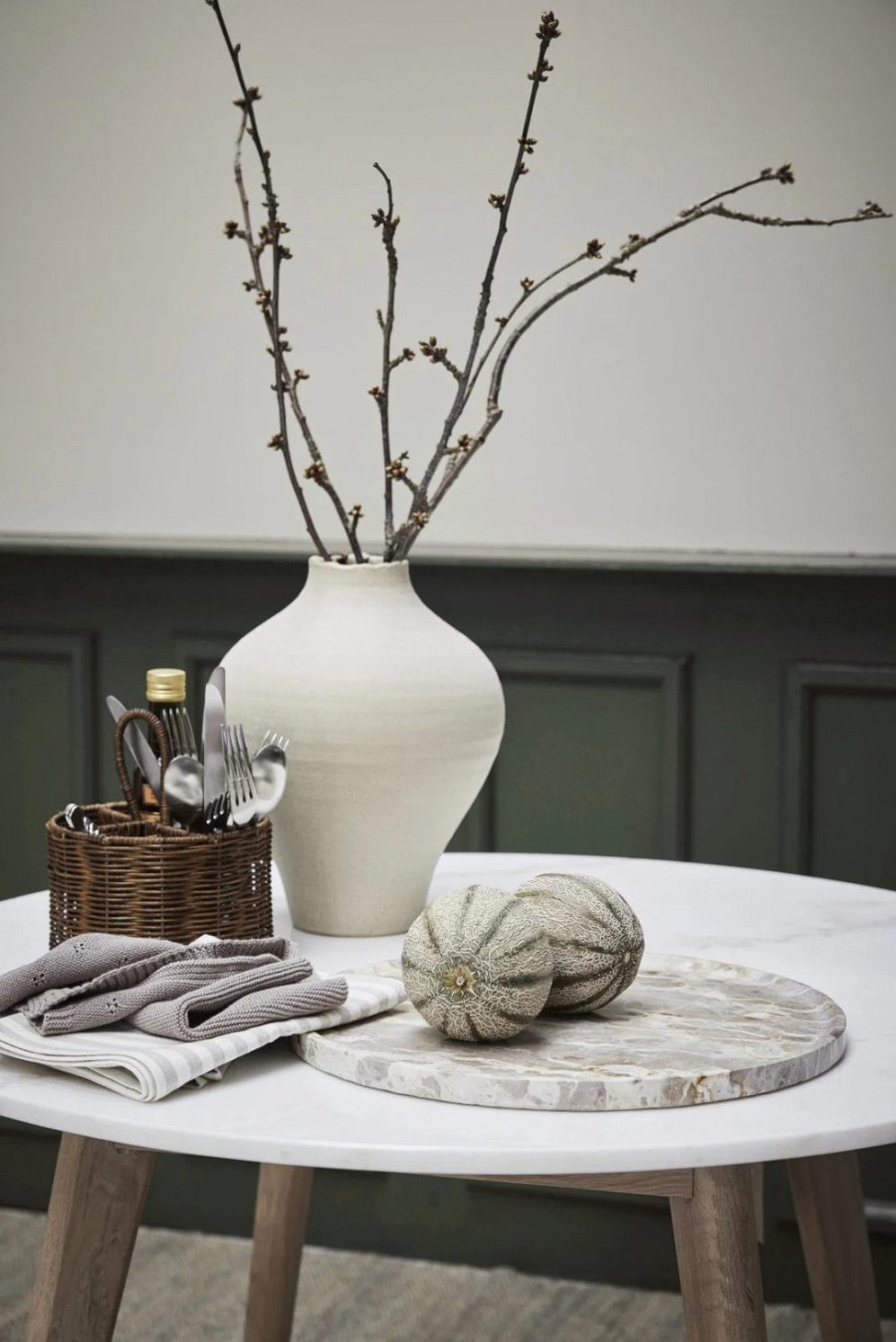 Lene Bjerre Hesille Vase H32 cm, Sand