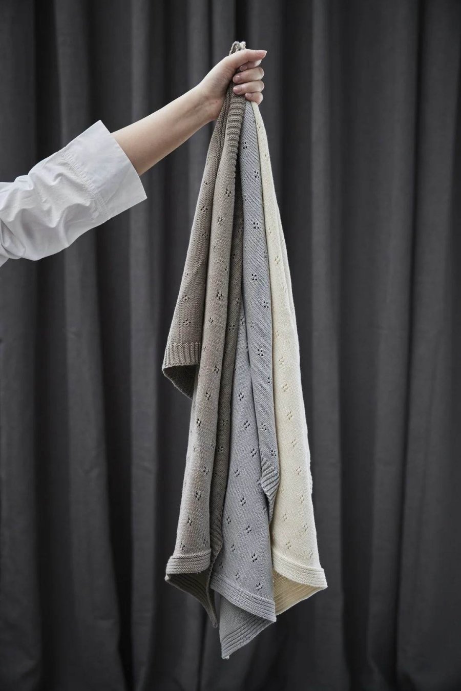 Lene Bjerre Caia Geschirrtuch 37x50 cm, Taupe