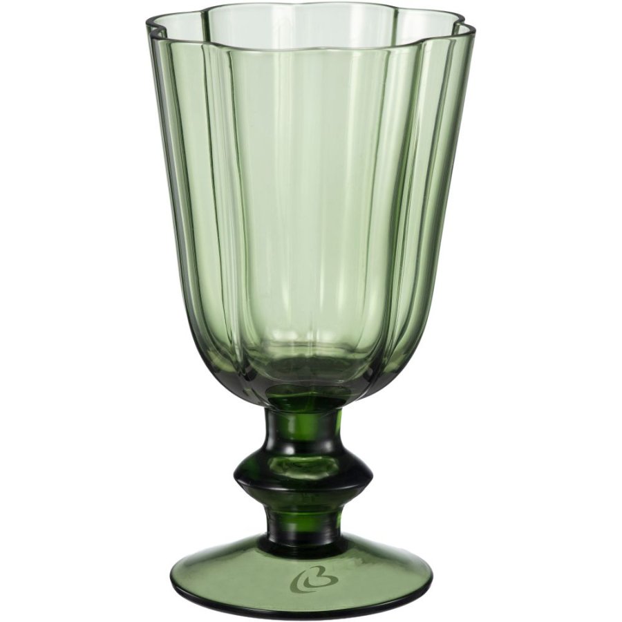Lene Bjerre Floretta Wijnglas 27 cl, Groen