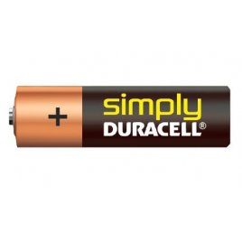 Duracell Batterier AA Simply 4 stk.