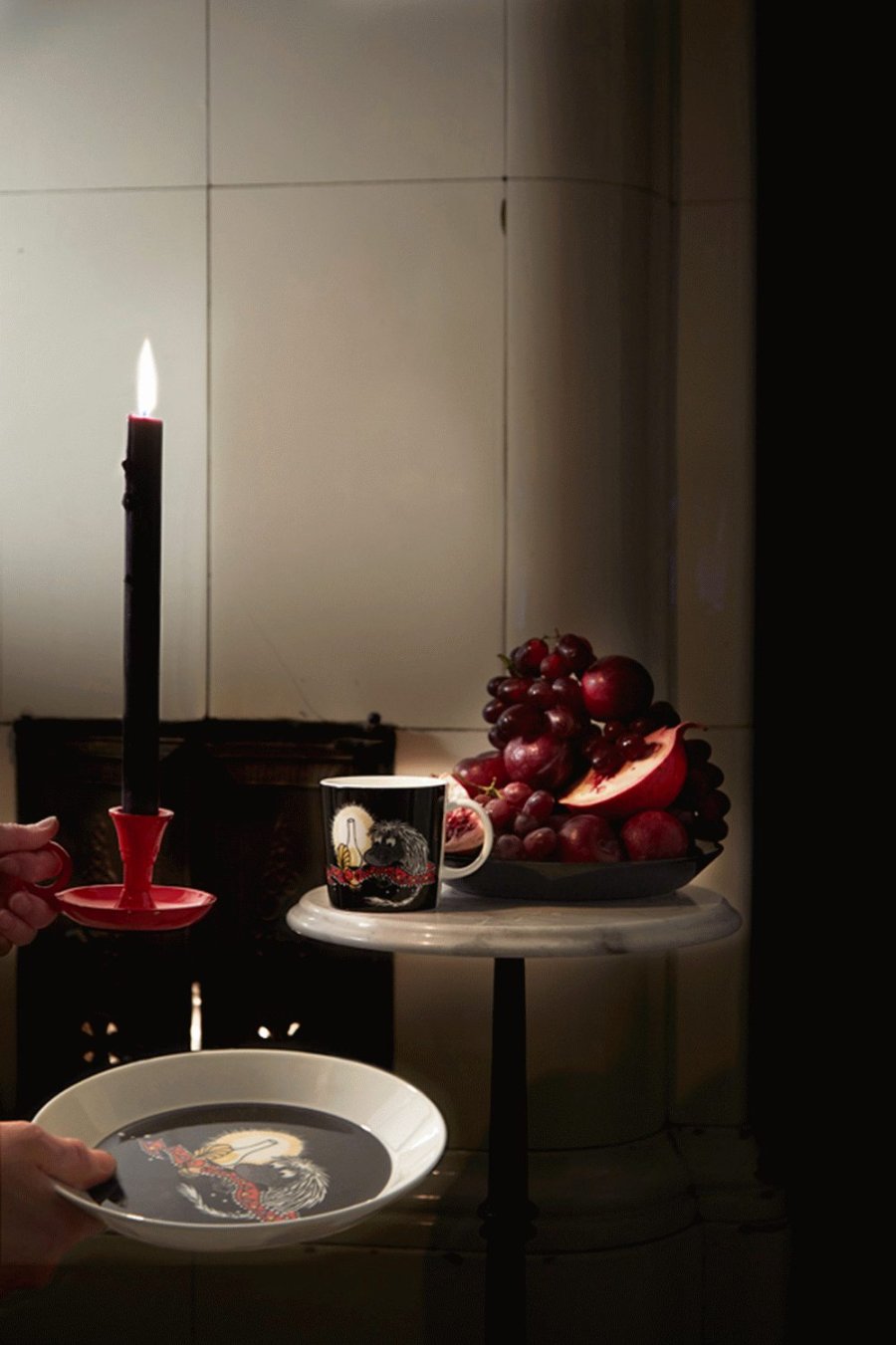 Moomin Arabia Mumin Teller 19 cm, Der Ahne