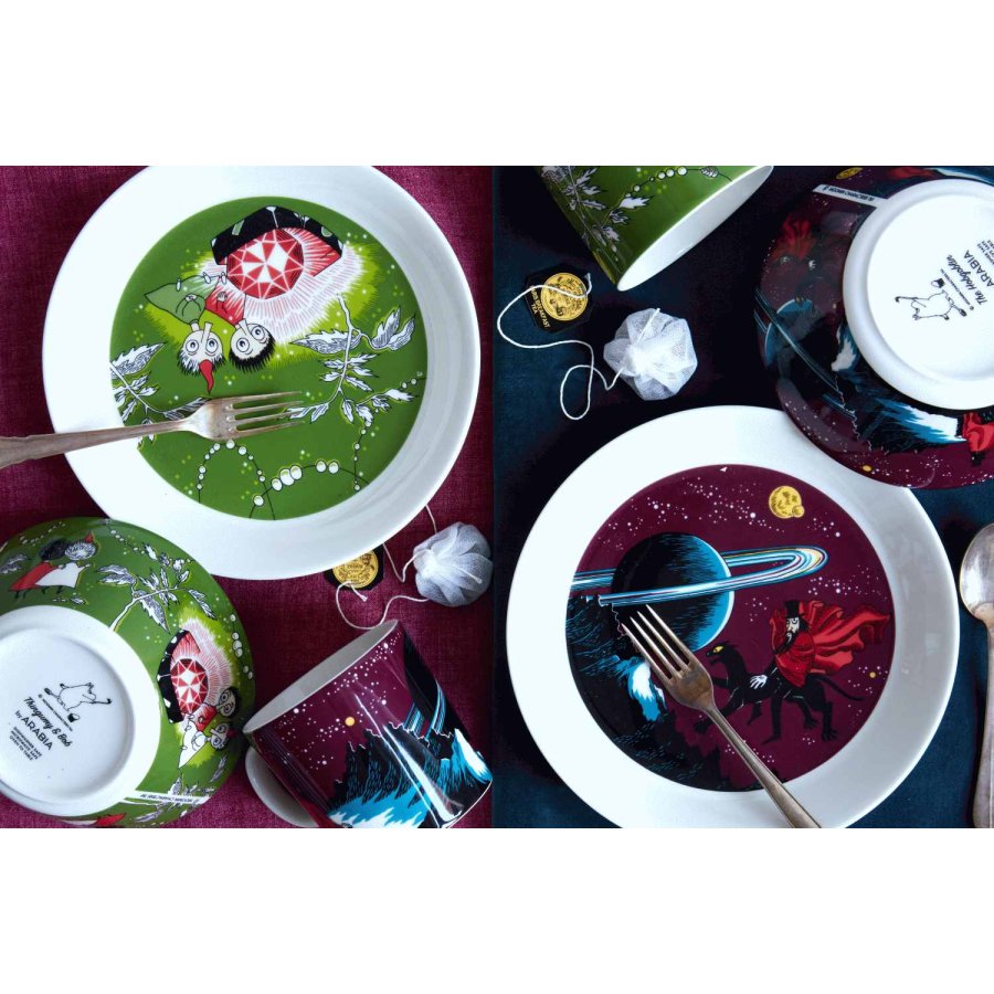 Moomin Arabia Mumin Teller 19 cm, Tofslen & Vifslen