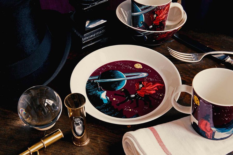 Moomin Arabia Mumin Teller 19 cm, Der Zauberer