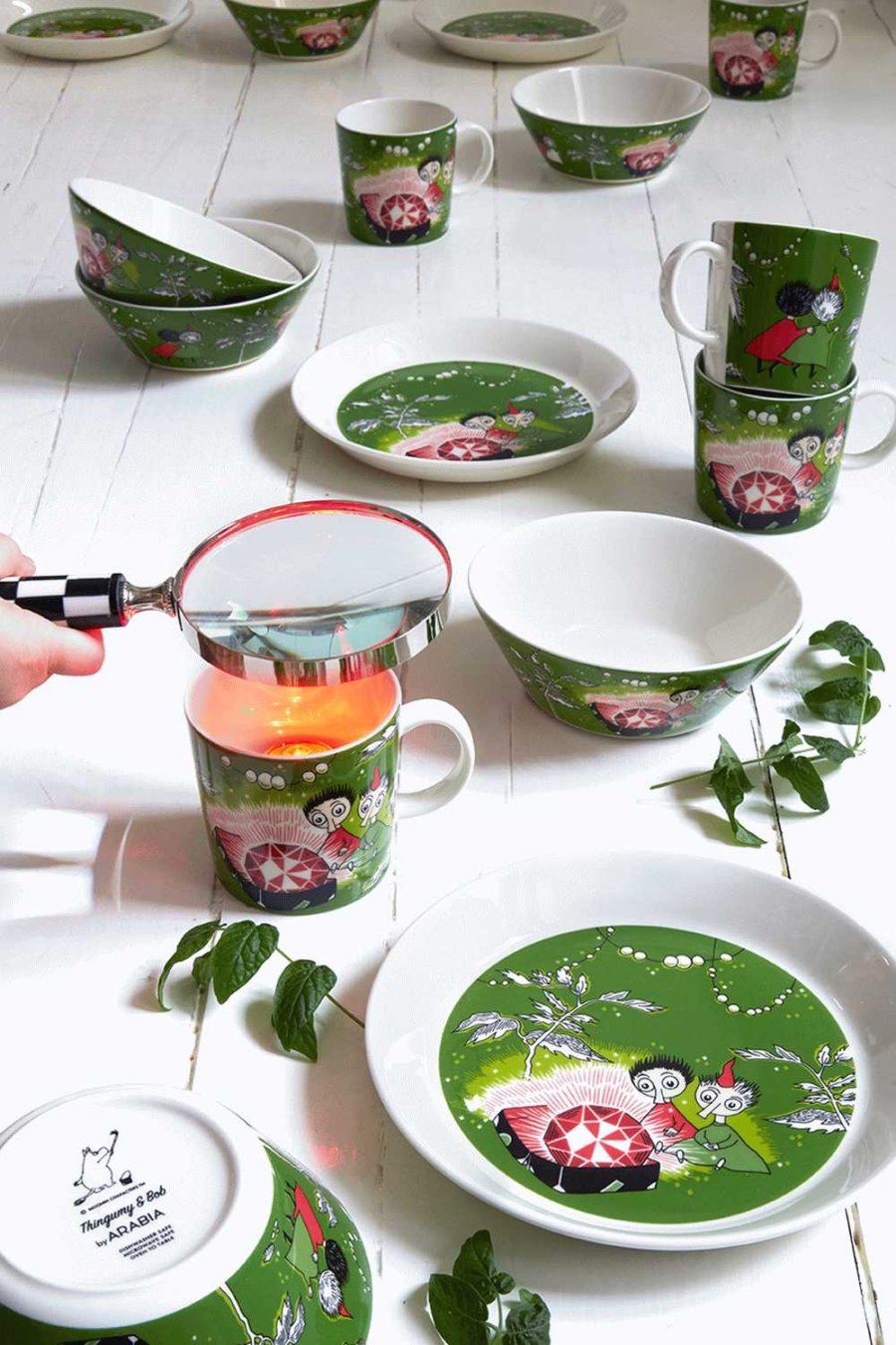 Moomin Arabia Mumin Sch&uuml;ssel �15 cm, Tofslen & Vifslen