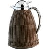 Alfi Albergo termokande flet brun/krom 1 liter