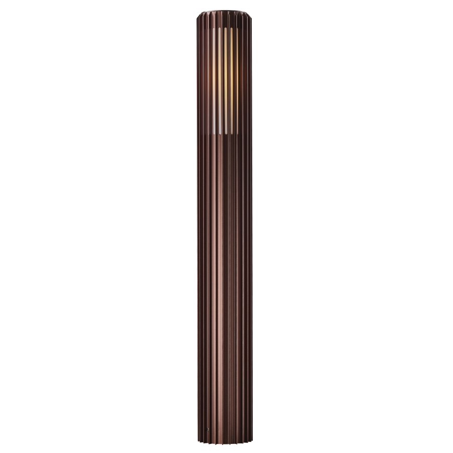 Nordlux Aludra Gartenleuchte H95 cm, Metallic Braun