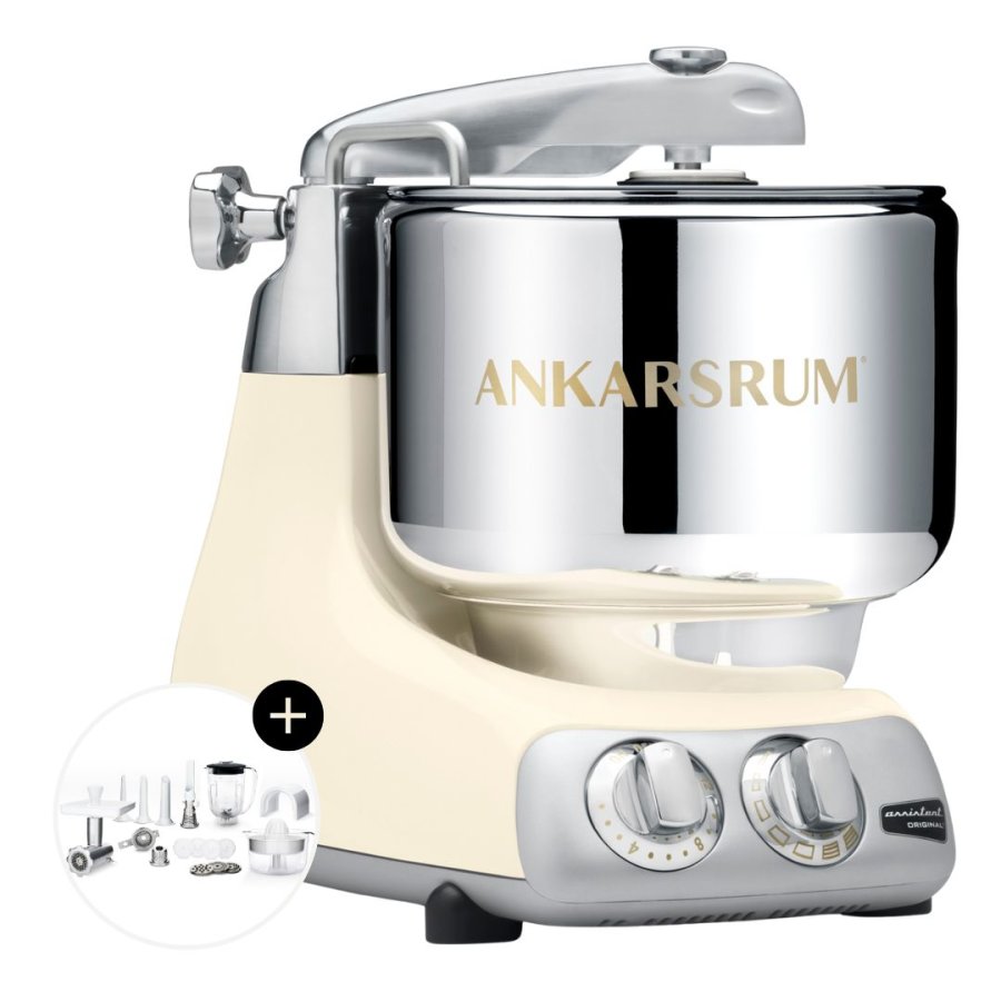 Ankarsrum Assistent Original Kkkenmaskine AKM 6230, Creme Light