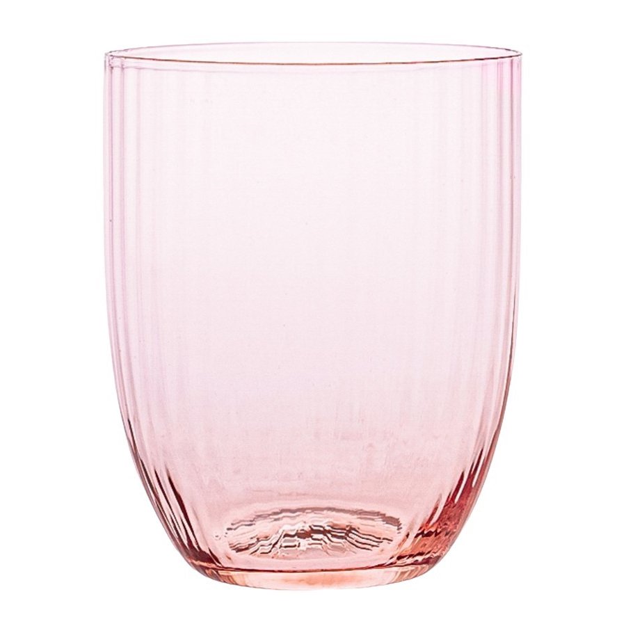 Anna von Lipa Bamboo Tumbler Trinkglas 25 cl, Rosa