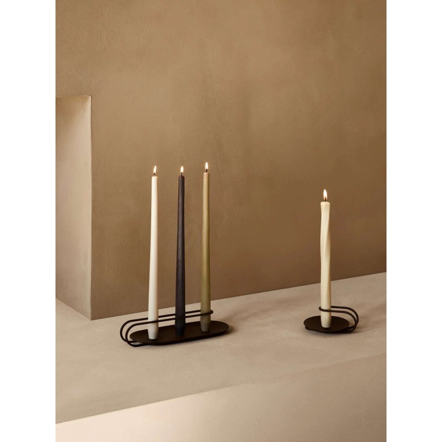 Audo Copenhagen Spire Kronelys 6 stk. 38 cm, Neutral