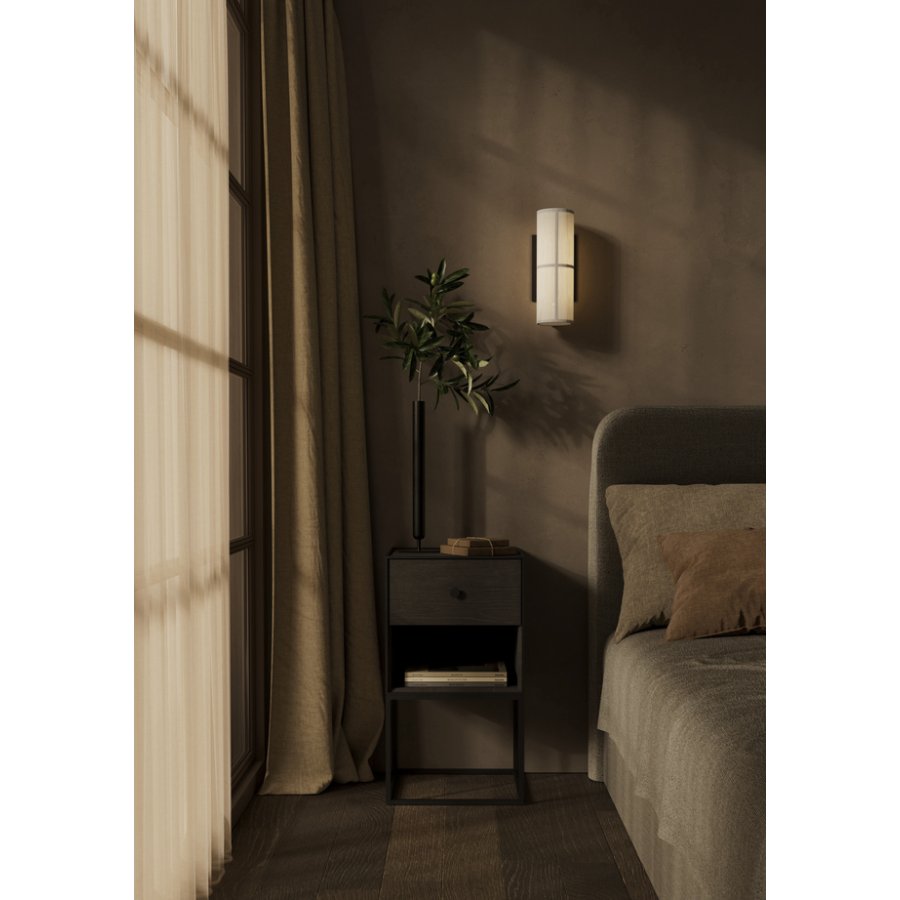 Audo Copenhagen Frame 35 Sidebord m. Skuffe H63 cm, Sortbejdset Ask
