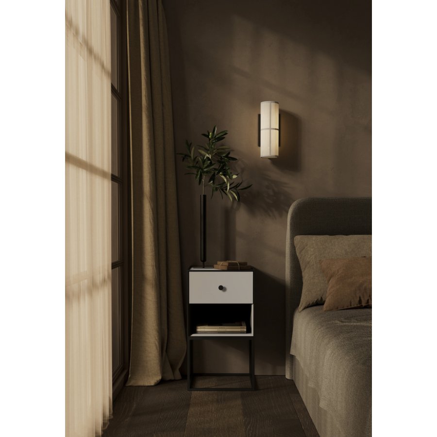 Audo Copenhagen Frame 35 Sidebord m. Skuffe H63 cm, Hvid