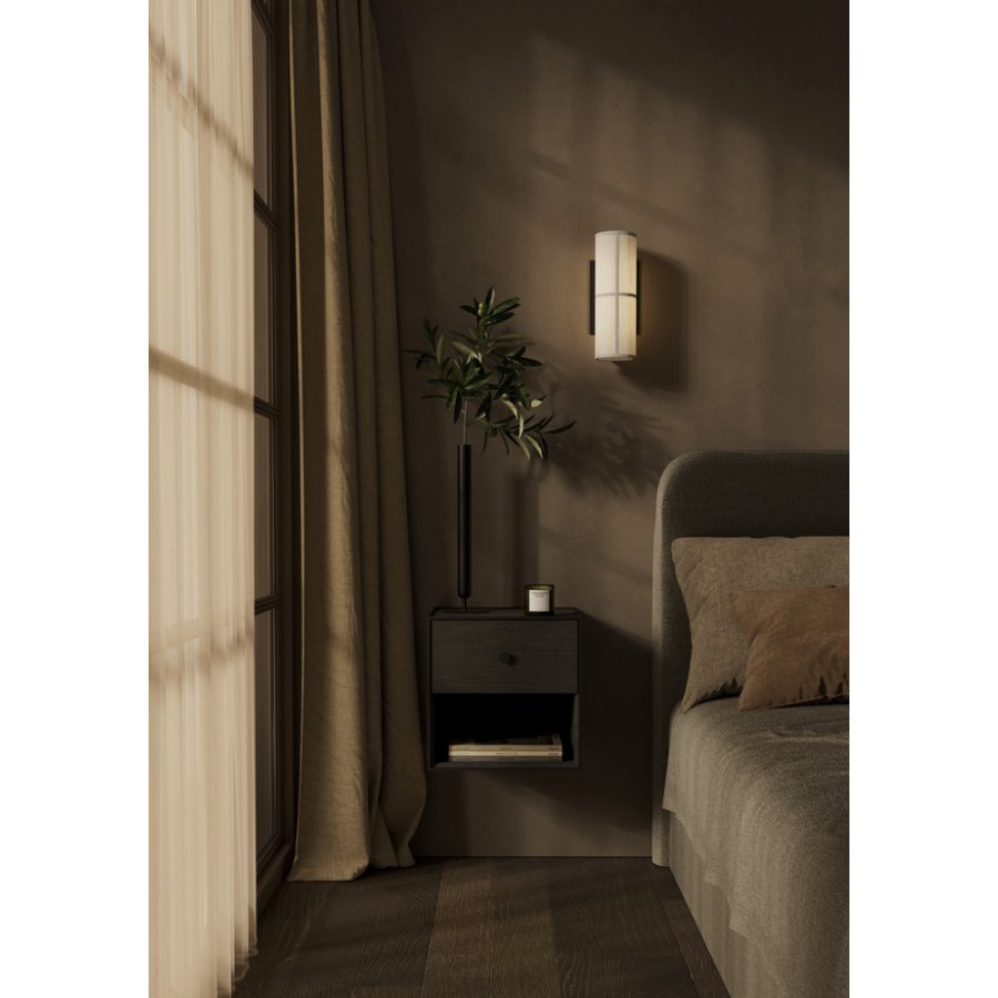 Audo Copenhagen Frame 35 Modul Reol m. 1 Skuffe 35x35 cm, Sortbejdset Ask