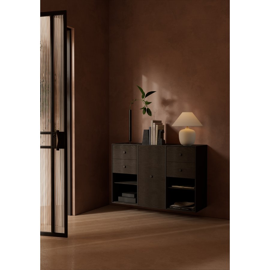 Audo Copenhagen Frame 70 Modul Skab m. 2 Skuffer 70x35 cm, Rget Eg