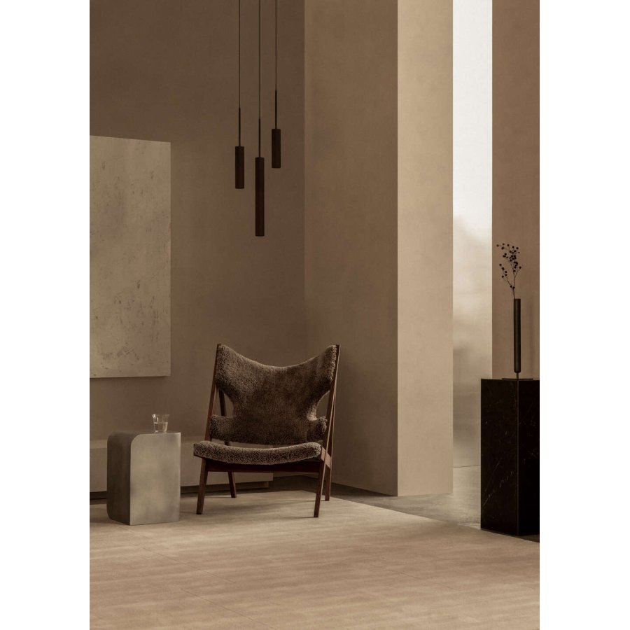 Audo Copenhagen Volume Beistelltisch H45 cm, Aluminium