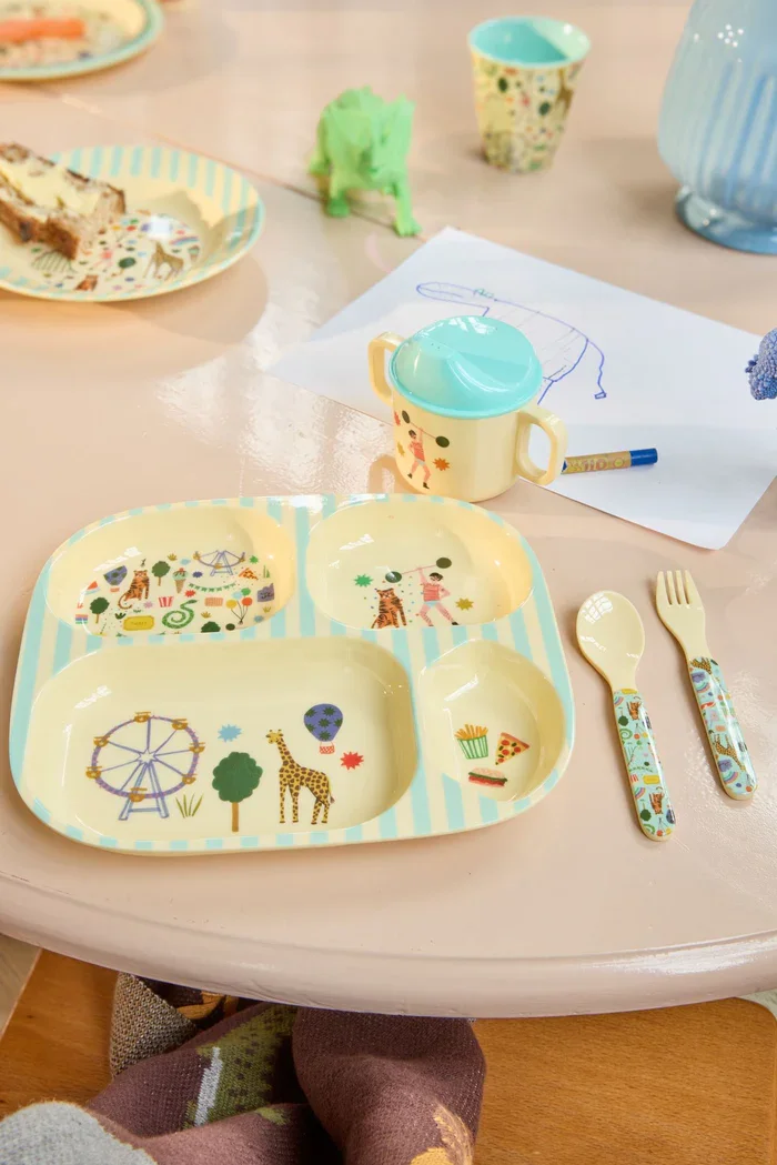 RICE KIDS Kinderbestek 2-delig, Dogs In Space