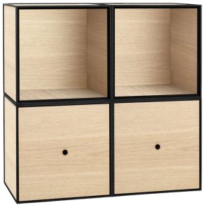 Audo Copenhagen Frame Modul-Set 70x70 cm, Eiche