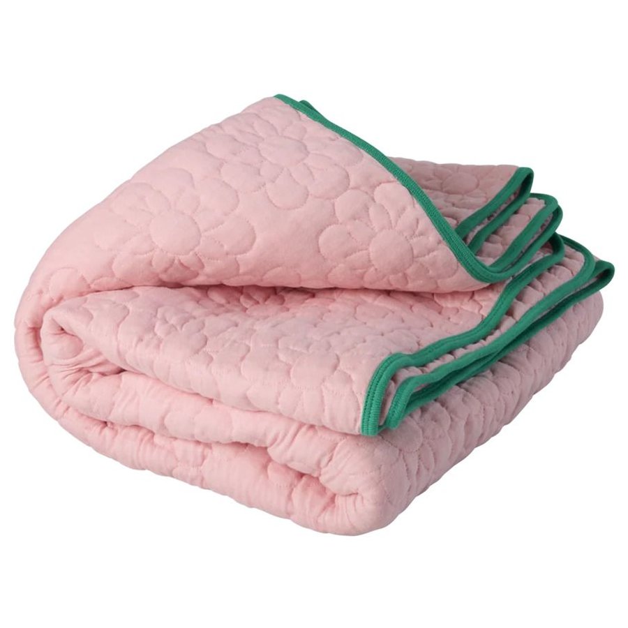 RICE Steppdecke 130x180 cm, Rosa
