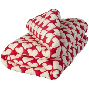 RICE Steppdecke 130x180 cm, Rot