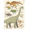 Citatplakat Dinosaurus 50x70 cm