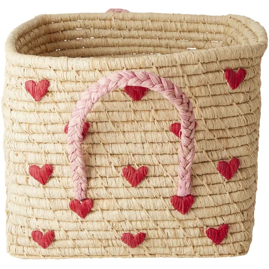 RICE Kurv H25 cm, Heart
