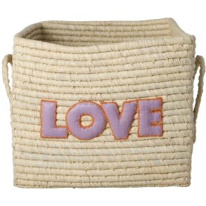 RICE Kurv H25 cm, Love