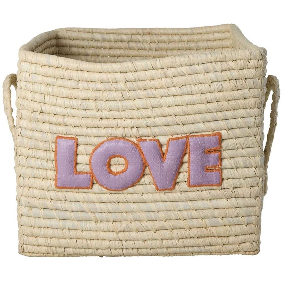 RICE Kurv H25 cm, Love