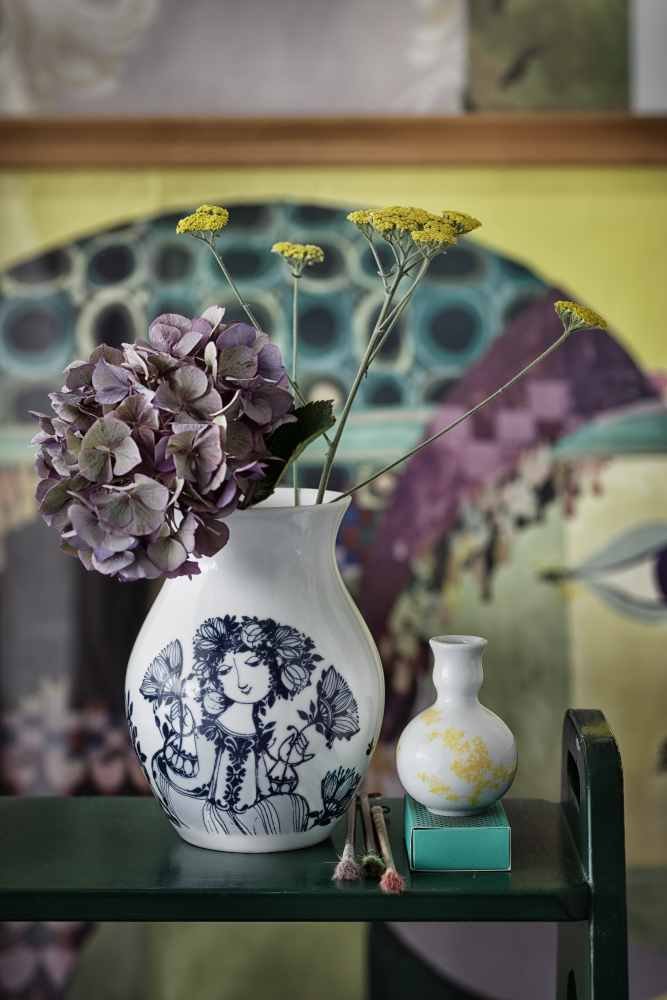 Bjrn Wiinblad Amelia Vase Bl, 21 cm