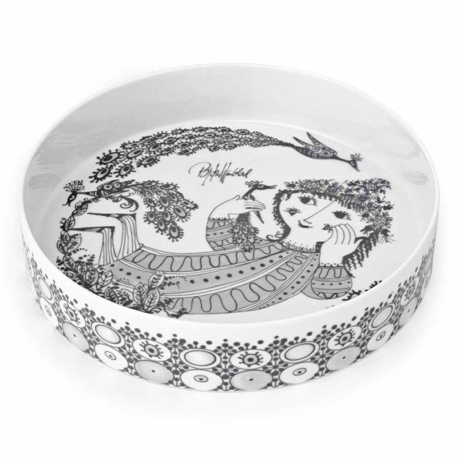 Bjrn Wiinblad Bordfad, Philippa Gr,  24 cm
