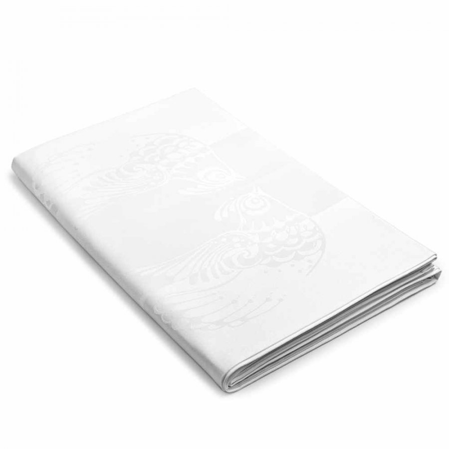 Bj�rn Wiinblad Dug, Birds Hvid, 250 cm x 150 cm