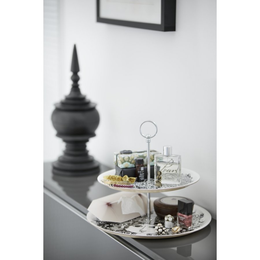 Bjrn Wiinblad Rosalinde Etagere Sort,  31 cm