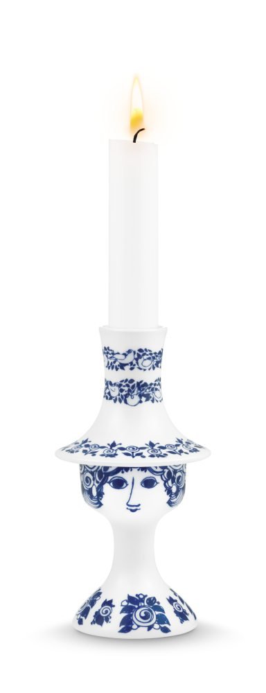 Bjrn Wiinblad Rosalinde Lysestage Bl, 16,5 cm
