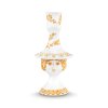 Bjrn Wiinblad Rosalinde Lysestage Orange, 17 cm