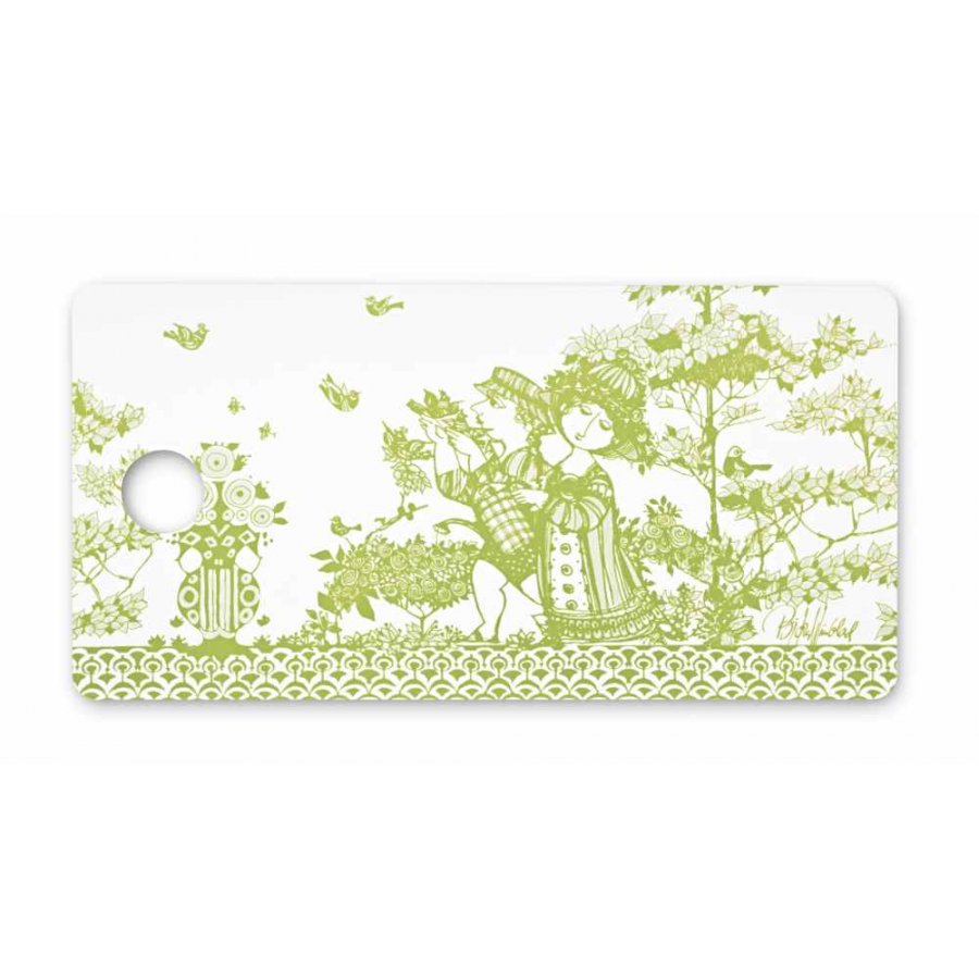 Bjrn Wiinblad Rosegarden Sandwichbrt Grn, 40 cm x 20 cm