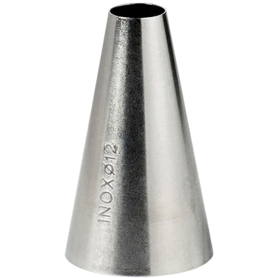 Blomsterbergs Glad Spuitmondje 12 mm, Staal
