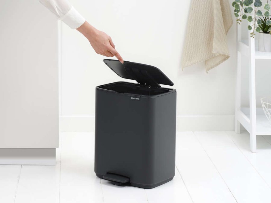 Brabantia Bo Pedalspand 4 L, Hvid