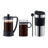 Bodum COFFEE SET Kaffest, BRAZIL 3 kop, Sort