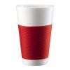 Bodum Dobbeltvgget porcelnskrus, 0.35 l, 2 stk. BODUM CANTEEN, Rd