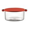 Bodum Glasskl med silikonelg 2.5 L HOT POT, Rd