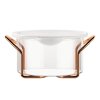 Bodum Glasskl med stlstativ og silikonelg, 1.0 l HOT POT SET , Kobber