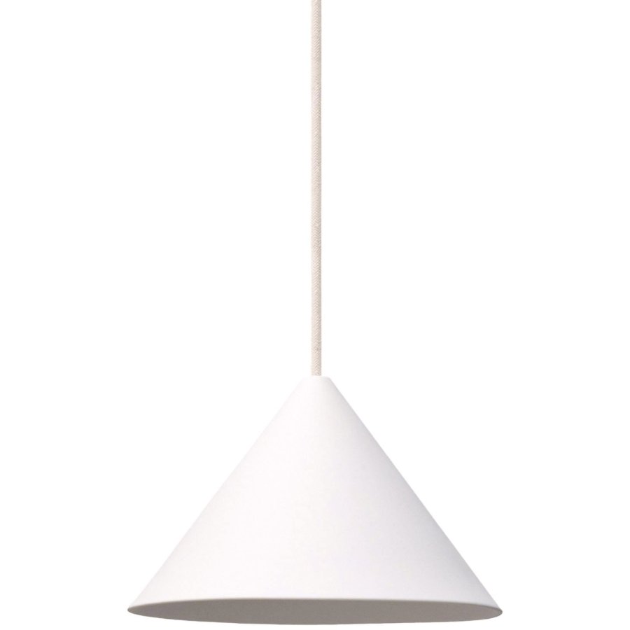 MOEBE Cone Pendel �19 cm, Hvid