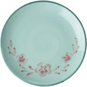 RICE Hand-Painted Teller 15 cm, Flower Vine
