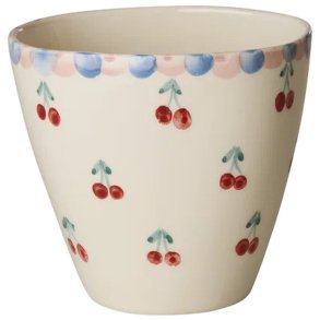 RICE Hand-Painted Krus 30 cl, Cherries