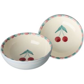 RICE Hand-Painted Schale �8 cm, Cherries