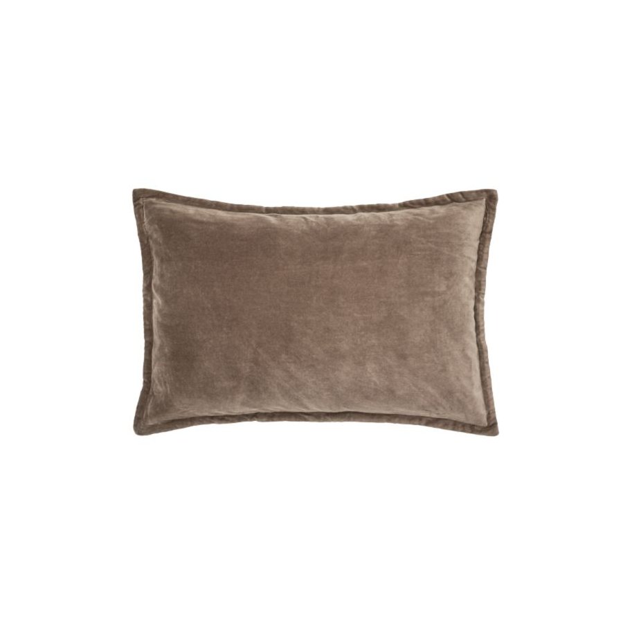 Cozy Living Braley Kissenbezug 40x60 cm, Ash Brown