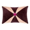 Cozy Living Viana Kissen 32x20 cm, Rose