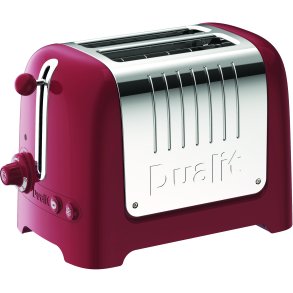 Dualit Lite Toaster 2 Slice, Rot