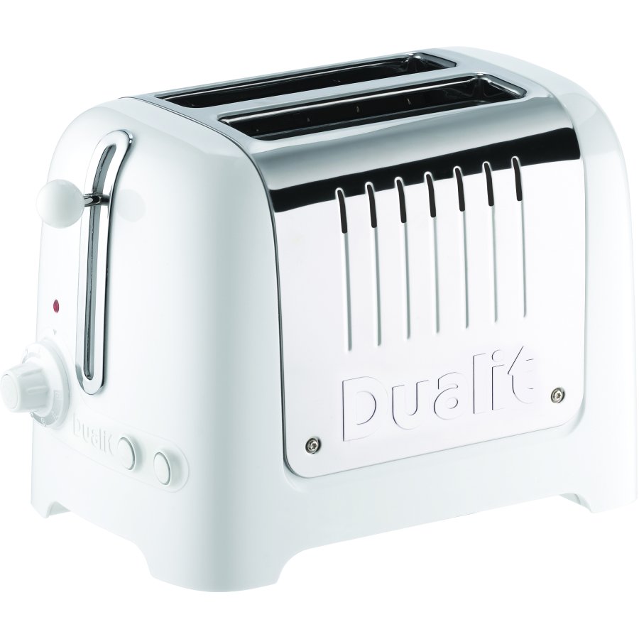 Dualit Lite Toaster 2 Slice, Wei