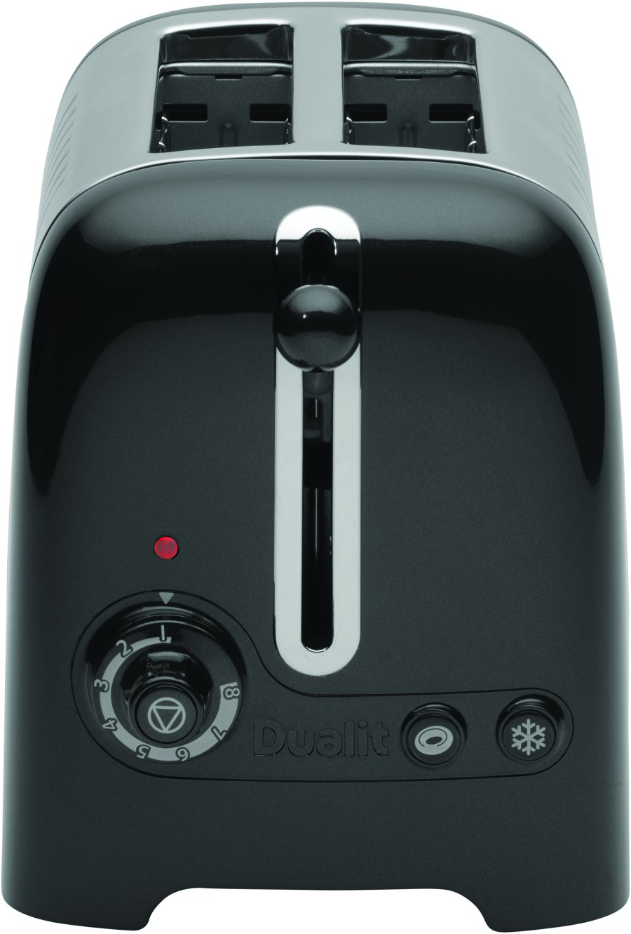 Dualit Lite Toaster 2 Slice, Glnzend Schwarz